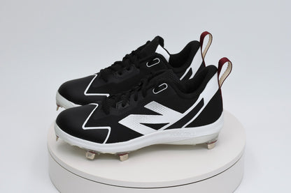 New Balance FuelCell Romero Duo Women’s Softball Cleats Black White SMROMBK2