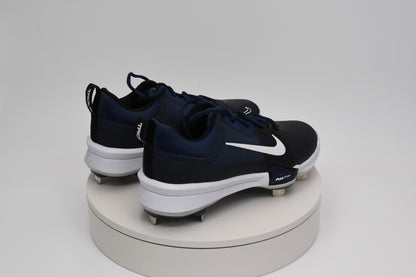 Nike Force Zoom Trout 9 Pro Baseball Cleats Midnight Navy/White FB2907-400
