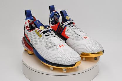 Under Armour UA Harper 7 Low USA ST Baseball Cleats Men Size 11.5 3025645-100