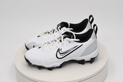 Nike Force Trout 9 Keystone BG Baseball Cleats White/Black/Pure Plat FB9731-100