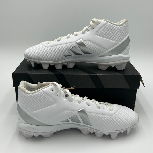 Adidas Adizero Impact.2 MD Football Cleats Men’s Size 8.5 White/Silver IF5103
