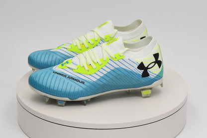 Under Armour UA Shadow Elite 2.0 FG Women’s Soccer Cleats White/Blue 3027240-100