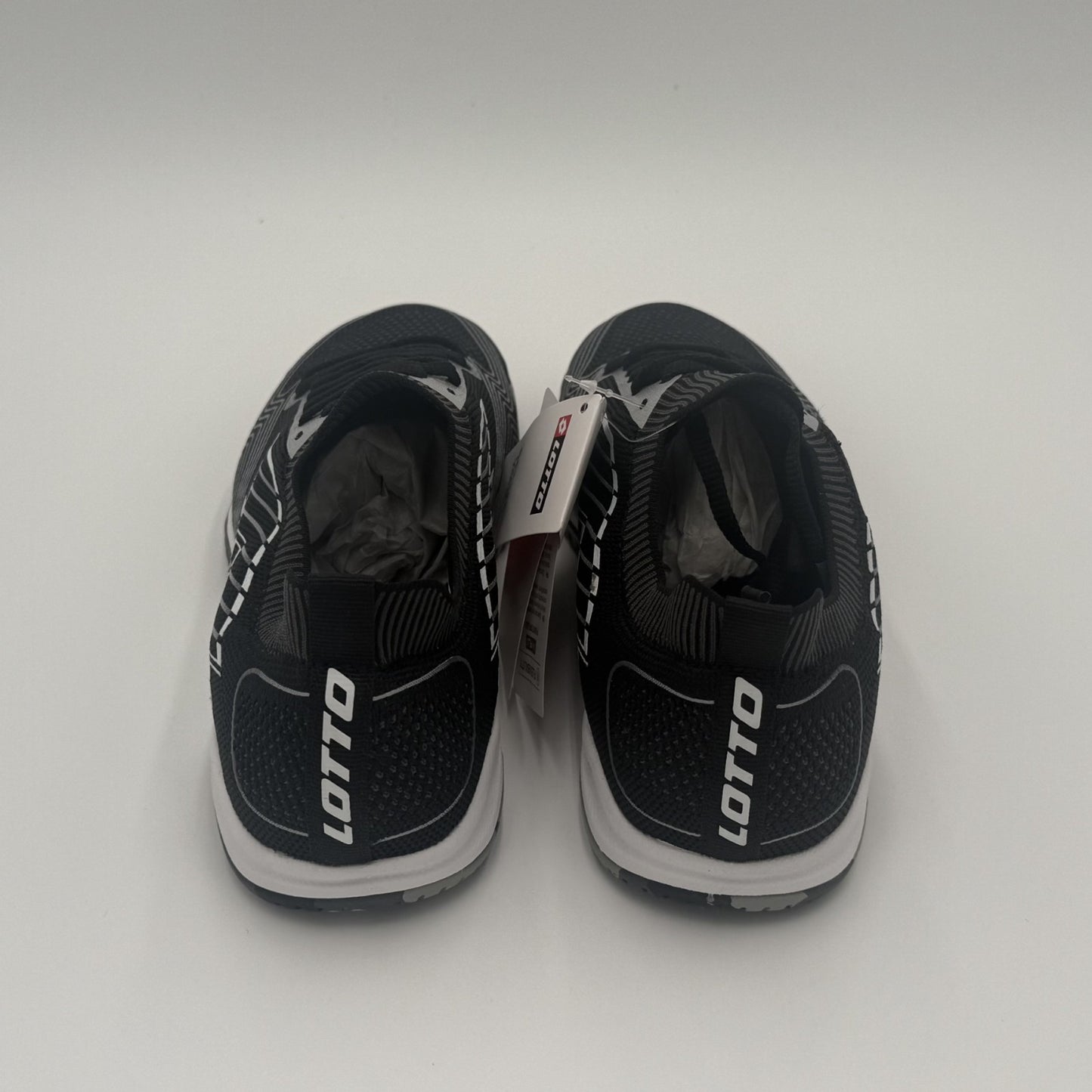 Lotto Tacto 250 ID Indoor Soccer Shoes Unisex Size 8.5 Black 216457-5SW