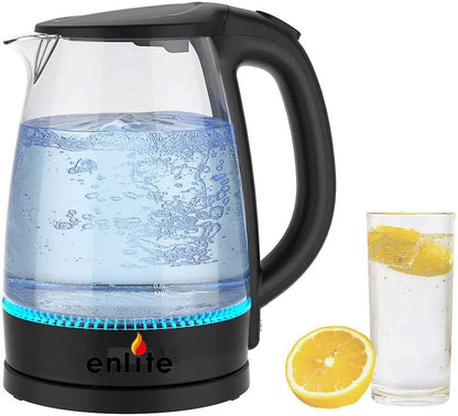 Enlite Fast Boiling Electric Glass Kettle