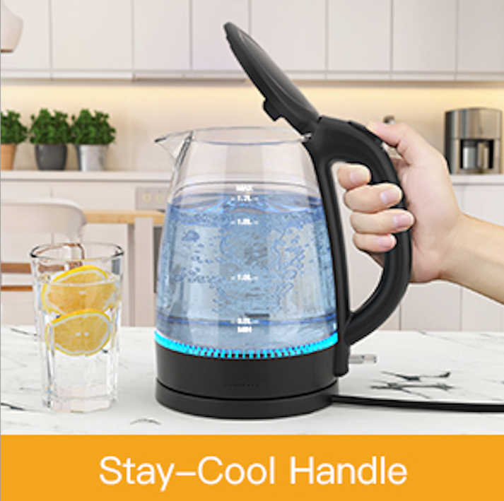 Enlite Fast Boiling Electric Glass Kettle